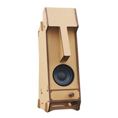 Little Mountain Slope Kreatif Unik DIY Puzzle Merakit Sendiri MDF USB Speaker-moai-Intl