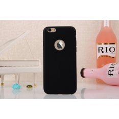Lize Apple Iphone6 / Iphone 6 / Iphone 6G / Iphone 6S Ori Ukuran 4.7 inch / Softshell / Jelly Case / Soft Case / Soft Back Case / Silicone / Silicon / Silikon / Case Iphone / Case HP / Casing Handphone Iphone 6 - Hitam