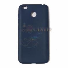Lize Design Silicone Case For Xiaomi Redmi 4X softcase / SoftShell / Softcase / Casing HP Xiaomi Redmi 4x- Biru Gelap