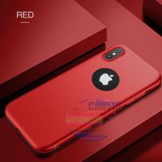 Lize Jelly Case Apple iPhone X Candy Rubber Skin Soft Back Case / Softshell / Silicone iphone x / Jelly Case / Ultrathin Lize iphone x / Case Xiaomi / Casing Hp - Merah / Red