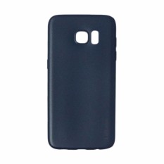 Lize Samsung Galaxy S7 Edge / Samsung G935F Softshell / Soft Case / Jelly Case / Soft Back Case / Casing Samsung S7 Edge / Silicon / Silikon / Case HP / Casing Handphone Samsung Galaxy S7 Edge Duos - Biru Tua