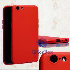 Lize Soft Case Oppo A39 / Oppo A57 Silicone Jelly Soft Shell Silikon Back Case - Merah