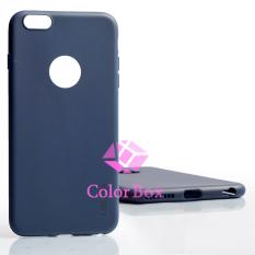 Lize Softshell Jelly Case Apple Iphone6 Plus / Iphone 6 plus / Iphone 6G plus / Iphone 6S plus Ori / Iphone 6+ Ukuran 5.5 inch / Soft Case / Soft Back Case / Silicone / Silicon / Silikon / Case HP / Casing Handphone - Biru Tua
