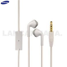 LJ Headset Samsung Galaxy Grand 2 Handsfree Headphones Bass Audio High Qualty - Putih