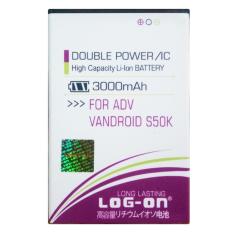 Log On Baterai Advan Vandroid S50K - Double Power Battery - 3000 mAh