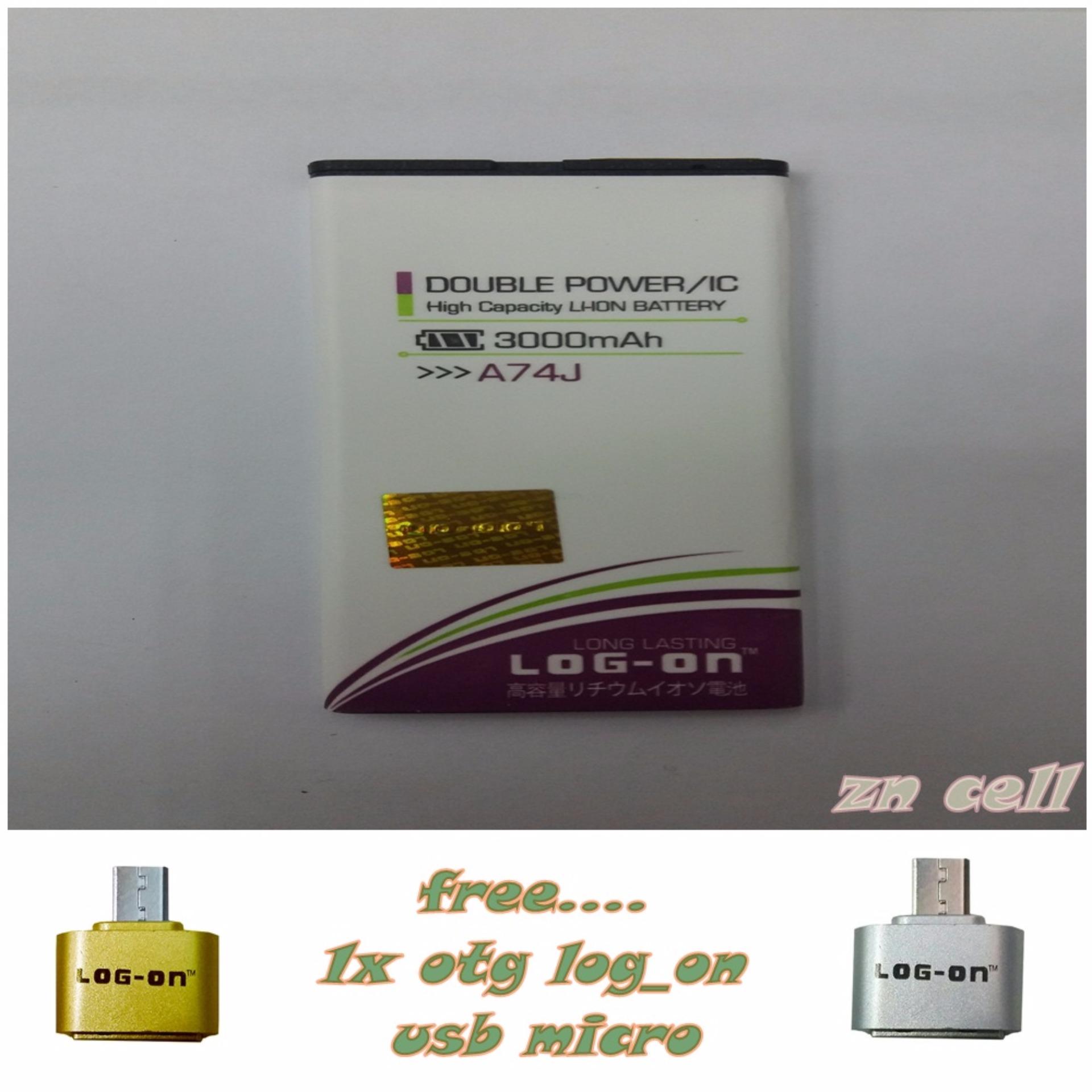 Log on Baterai Evercross A74J Free Otg Log on Micro Usb