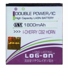 Log On Baterai I-Cherry C82 Horn - Double Power Battery - 1800 mAh