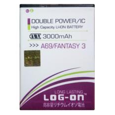 Log On Baterai Mito A69 Fantasy 3 - Double Power Battery - 3000 mAh