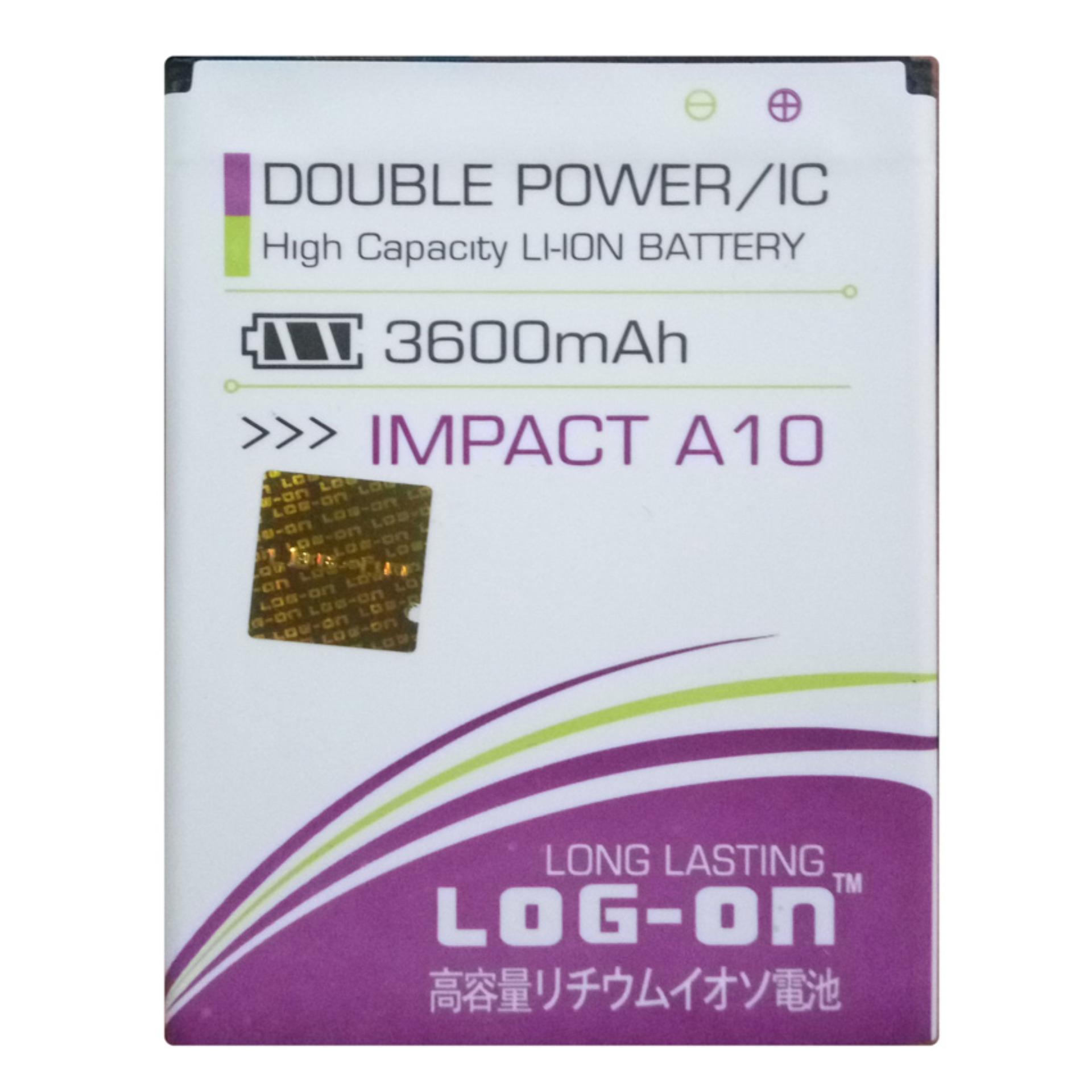 Log On Baterai MITO Impact A10 - Double Power Battery - 3600 mAh