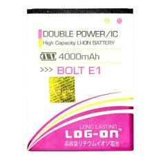LOG-ON Battery For Bolt E1 4000mAh - Double Power & IC Battery - Garansi 6 Bulan
