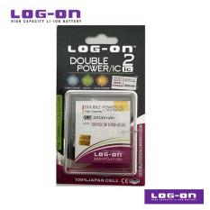 LOG-ON Battery For Polytron ZAP 6 Posh 4G 501 - 3200mAh Double Power & IC - Garansi 3 Bulan