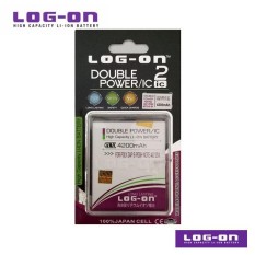 LOG-ON Battery For Polytron ZAP 6 Posh Note 4G 551 - 4200mAh Double Power & IC - Garansi 3 Bulan