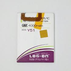 Rp 95.455. LOG-ON Battery For Vivo Y51 4000mAh - Double Power & IC Battery - Garansi 6 BulanIDR95455