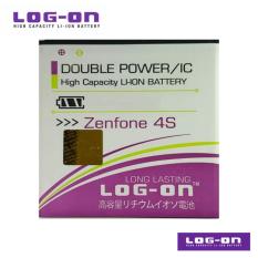 LOG-ON Battery Untuk Asus Zenfone 4S / A450CG - Double Power & IC - Garansi 6 bulan