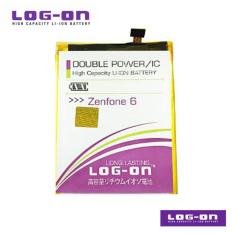 LOG-ON Battery Untuk Asus Zenfone 6 / A600CG - Double Power & IC - Garansi 6 bulan