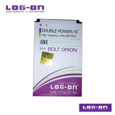LOG-ON Battery Untuk Bolt Orion Modem - Double Power & IC - Garansi 6 Bulan