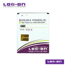 LOG-ON Battery Untuk Huawei Y3 II / Y3.2 / Y3II 2016 - - DoublePower & IC - Garansi 6 Bulan