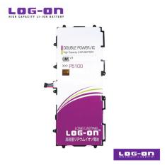 LOG-ON Battery Untuk Samsung Galaxy Note 10.1 (N8000) / Tab 2 10.1 (P5100) / Tab 10.1 (P7500) - Double Power & IC - Garansi 6 bulan
