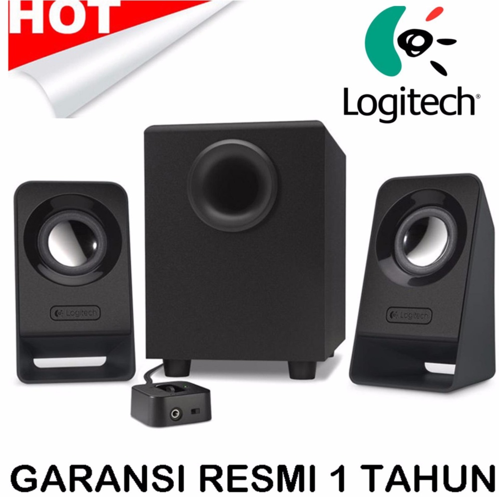 Logitech Computer Speaker Z213 - Hitam.