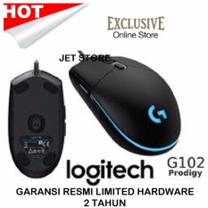 Logitech Original Gaming Mouse G102 Prodigy - Hitam.