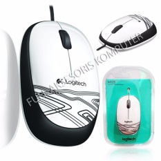 Logitech M105 Optical Mouse USB Putih