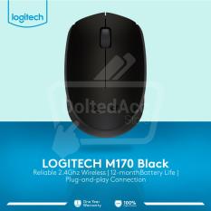 Logitech M170 Mouse Wireless / Nirkabel - Hitam