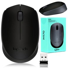 Logitech M170 Mouse Wireless Original - Hitam