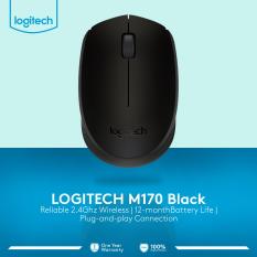 Logitech M170 Wireless Mouse - Hitam