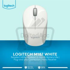 Logitech M187 Wireless Mouse - Putih