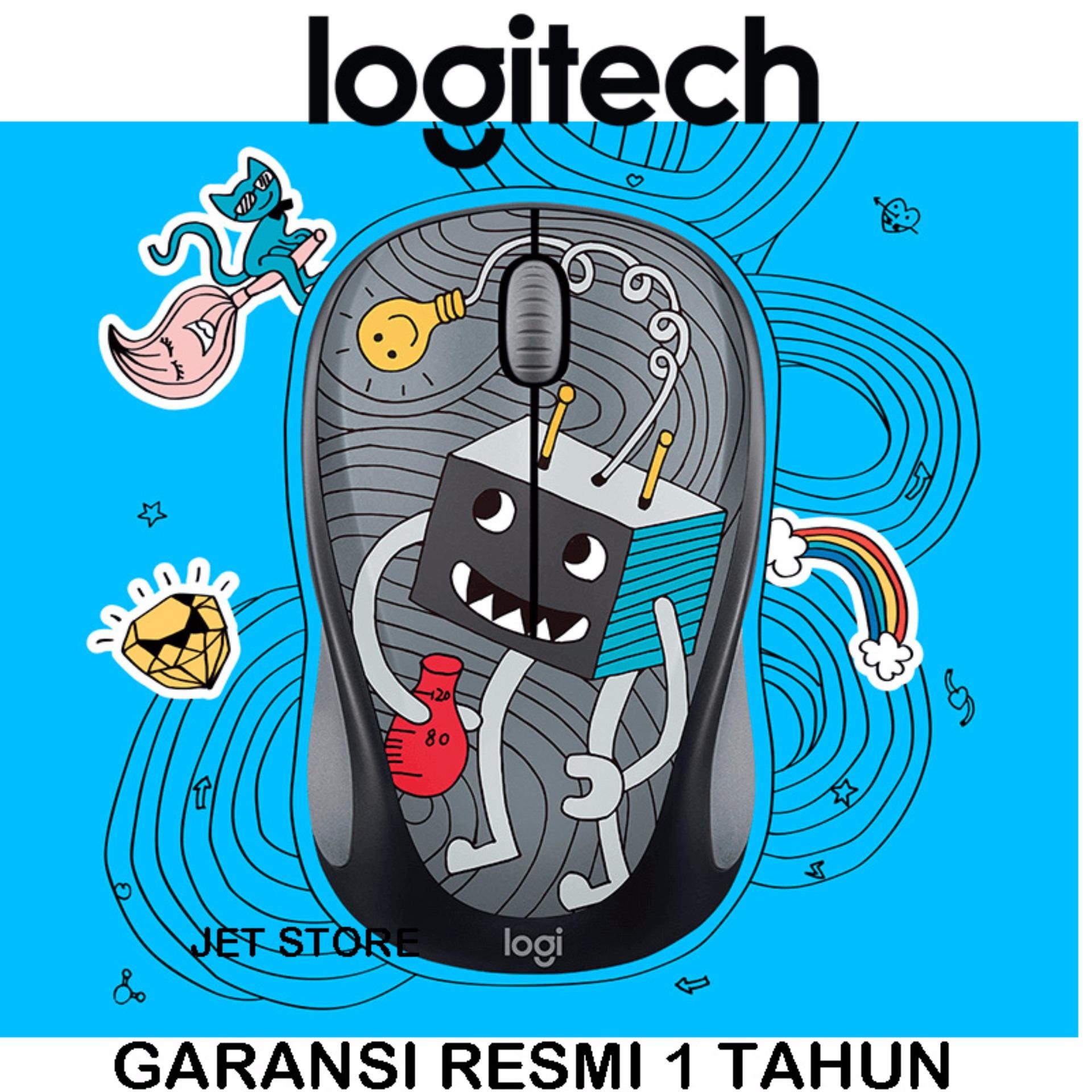 Logitech Wireless Mouse Doodle Collection M238 - Lightbulb