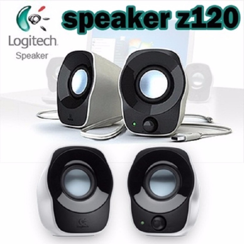 Logitech Z120 Stereo Speaker - Putih