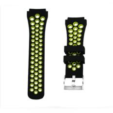 LOLLYPOP RubberBand For Samsung Galaxy Gear S3 - Lime Green/Black