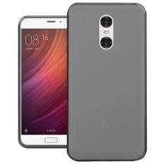 LOLLYPOP Ultrathin TPU Jelly Xiaomi Redmi Note 4x/Redmi Note 4 - Grey/Transparant Hitam/Smoke Softcase Silicone Backcase Backcover Case Hp Casing Handphone