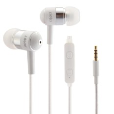 LOUIS Warna Ubah LED Wired Kontrol In-Ear HIFI Earphone Stereo Bass Ear Cup dengan 3.5mm Earphone Port, untuk IPhone, IPad, IPod, Samsung, HTC, Sony, Huawei, Xiaomi dan Perangkat Audio Lainnya (Putih)-Intl
