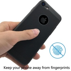 LOVECOM For IPhone S SE S Hot Heat Dissipation Hollow-out Electroplate Hard PC Phone Back Full Body Cover Cases (Color:c0) - intl