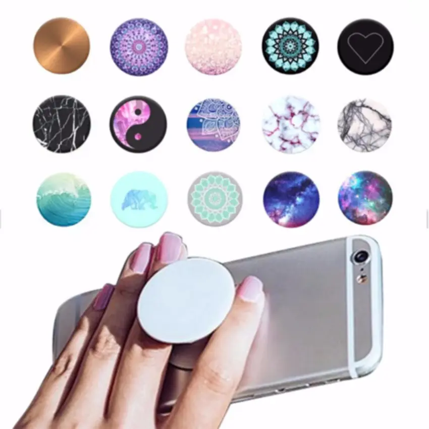 Harga lucky iring pop socket phone holder expanding stand and grip for smartphones tablets beli 1