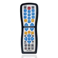 Luckystar 2 Perangkat Universal Tahan Air Mudah Membersihkan Dukungan Remote Control untuk Semua Smart TV, LED/LCD TV, Apple TV, Vizio TV, LG, Samsung dan Roku Player, BluRay DVD, Sistem Audio-Intl