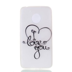 Bercahaya Neon Cahaya Ultra Tipis Lembut TPU Gel Silikon Pelindung Belakang Case Sarung untuk Moto Rola Moto G5 (Pola -9) -Internasional