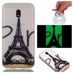 Bercahaya Neon Cahaya Ultra Tipis Lembut TPU Gel Silikon Pelindung Belakang Case Sarung untuk Samsung Galaksi J3 (2017) SM-J330F (Pola-3)-Internasional