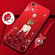 Case Mewah 3D Motif Goddess Frame Berhiasi Rhinestone Back Cover Bahan Silikon empuk untuk OPPO F5 / F5 Youth / A73 6.0 Inchi - intl