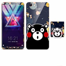 Mewah 3D Lukisan Depan + Belakang Penuh Case Kemasan Warna Kaca Melunakkan Case untuk OPPO F5 Remaja A73 A73m OPPO f5
