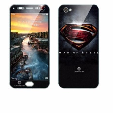 Mewah 3D Lukisan Depan + Belakang Penuh Case Cover Warna Tempered Glass Case untuk VIVO X9S X9i 5.85 Inch Layar Protector Film (Warna-8) -Intl