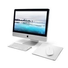 Luxury Aluminium Metal Slim Besar Game Mouse Pad PC Komputer Laptop Gaming Mousepad untuk Apple MacBook CS GO Dota 2 LOL