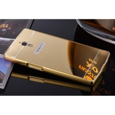 Luxury Anti-scratch Ultra Thin Mirror Metal Aluminum Frame Case For Oppo Find 7 (Color:c0) - intl