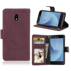 Dompet Lapis Baja Mewah Lipat Case Sarung dengan Dibangun Di-Dalam Kartu Kredit/Slot Kartu Identitas untuk Samsung Galaksi J5 2017/J530F/J5 PRO 2017 (Versi Eropa) -Internasional