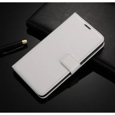 Mewah Dompet Kulit Lipat untuk Xiaomi Redmi PRO dengan HD Pelindung Layar-Beige-Intl