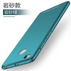 Luxury PC Matte Super Frosted Shield Back Case Coque untuk Xiaomi Redmi 3 Pro Case Keras Frosted PC Back Cover 360 Proteksi Penuh Perumahan untuk Xiaomi Redmi 3 S (Warna: Hijau)-Intl