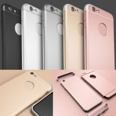 Mewah Ultra Tipis Pelindung Tahan Benturan Kembali Case Cover UNTUK iPhone 6/6 S Plus Warna Abu-abu-Intl