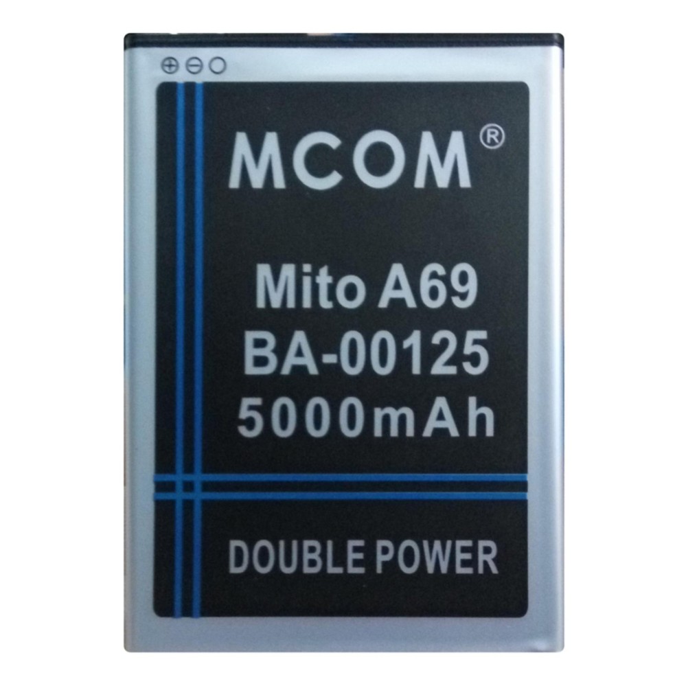 M-Com Baterai Double Power Battery for Mito Fantasy 3 / A69 / BA-00125 - 5000 mAh