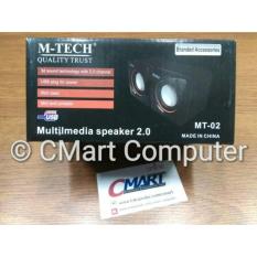 M-TECH Multimedia Speaker 2.0 Aktif Portable Speker Aktiv - MT-02